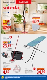 Promos Aspirateur Balai dans le catalogue "DESTINATION GOURMANDE" de Lidl Aspirateur Balai en promo dans le catalogue Lidl à la page 36