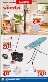 Promotion Miroir Salle De Bain dans le prospectus Lidl, valable du 06/08/2026 au 12/08/2026 Promo Miroir Salle De Bain dans le catalogue Lidl du moment à la page 36