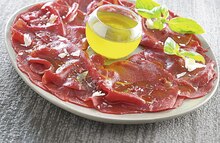 Carpaccio au parmesan ou au Basilic - Géant Casino à Brest Carpaccio au parmesan ou au Basilic en promo chez Géant Casino Brest à 3,38 €
