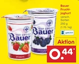 Fruchtjoghurt Angebote von Bauer bei Netto Marken-Discount Wismar für 0,44 €