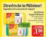 Tragegriff Müllbeutel mit Zitrusduft im Angebot bei Marktkauf in Fürth Tragegriff Müllbeutel mit Zitrusduft Angebote von Gut & Günstig bei Marktkauf Fürth für 1,00 €