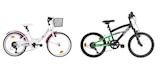 VTT 20'' suspension garçon ou panier fille - TOPLIFE en promo chez Carrefour Besançon à 169,99 €
