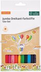 Jumbo Dreikant-Farbstifte von Schneider für 1,79 € bei Rossmann im Angebot Jumbo Dreikant-Farbstifte von Schneider im aktuellen Rossmann Prospekt