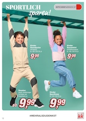 Kinder Sportbekleidung Angebote im Prospekt "SCHULSTART ZUM SPARPREIS" von KiK auf Seite 12