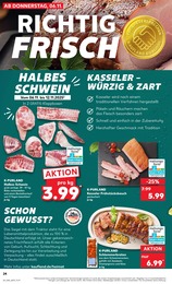 Halbes Schwein Angebot & Preis im aktuellen Kaufland Prospekt Halbes Schwein Angebot im aktuellen Kaufland Prospekt auf Seite 24