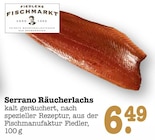 Serrano Räucherlachs im Angebot bei E center in Wiesbaden Serrano Räucherlachs Angebote von Fiedlers Fischmarkt bei E center Wiesbaden für 6,49 €