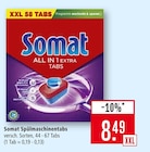Spülmaschinentabs im Angebot bei Marktkauf in Reutlingen Spülmaschinentabs Angebote von Somat bei Marktkauf Reutlingen für 8,49 €