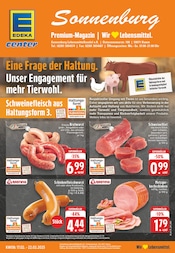 Aktueller E center Prospekt mit Bratwurst, "Aktuelle Angebote", Seite 1