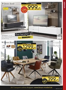 Fernsehsessel im BRAUN Möbel-Center Prospekt "60 JAHRE BRAUN MÖBEL CENTER" mit 4 Seiten (Reutlingen)