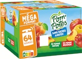 Compotes sans sucres ajoutés pomme, pomme brugnon - Pom'Potes dans le catalogue Intermarché Super