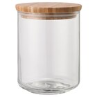 Dose mit Deckel Klarglas/Bambus 0.8 l von EKLATANT im aktuellen IKEA Prospekt