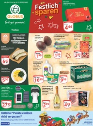 Supermarkt Prospekt von GLOBUS in Schönburg Aktueller GLOBUS Supermärkte Prospekt für Schönburg: Aktuelle Angebote mit 52} Seiten, 04.12.2023 - 09.12.2023