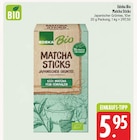 Matcha Sticks Angebote von Edeka Bio bei E center Schweinfurt für 5,95 €