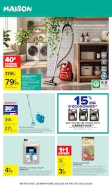 Promos Aspirateur dans le catalogue "Carrefour market" de Carrefour Market Aspirateur en promo dans le catalogue Carrefour Market à la page 57