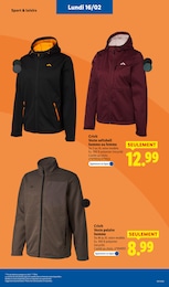 Prix et réduction Veste Homme dans le prospectus Lidl en cours Offre Veste Homme dans le catalogue Lidl du moment à la page 33