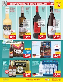 Getränke im aktuellen Netto Marken-Discount Prospekt (Ingolstadt) Getränke im Netto Marken-Discount Prospekt "Aktuelle Angebote" mit 54 Seiten (Ingolstadt)