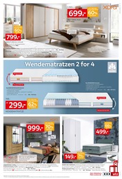 Matratze im XXXLutz Möbelhäuser Prospekt in Essen Aktueller XXXLutz Möbelhäuser Prospekt mit Matratze, "MARKEN ZUM BESTPREIS", Seite 19