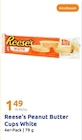 Peanut Butter Cups White im Angebot bei Action in Hameln Peanut Butter Cups White Angebote von Reese's bei Action Hameln für 1,49 €
