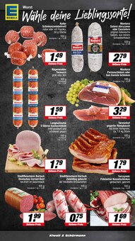 Wurst im EDEKA Prospekt "Aktuelle Angebote" mit 23 Seiten (Recklinghausen)