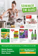ZG Raiffeisen Prospekt für Schwetzingen mit 8 Seiten ZG Raiffeisen Prospekt für Schwetzingen: "Sommer im Glas!", 8 Seiten, 17.06.2021 - 23.06.2021
