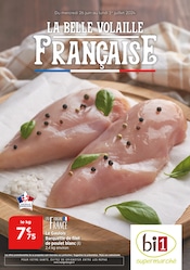 Catalogue Supermarchés Bi1 en cours à Châtillon-Coligny et alentours, "LA BELLE VOLAILLE FRANÇAISE", 28 pages, 26/06/2024 - 01/07/2024