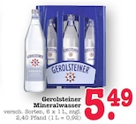 Aktuelle Gerolsteiner Angebote bei E center in Heidelberg Aktuelles Sprudel Angebot bei E center in Heidelberg ab 5,49 €