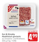 Hackfleisch gemischt Angebote von Gut & Günstig bei EDEKA Mannheim für 4,99 €