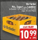 Aktuelles Pils Angebot bei EDEKA in Rheda-Wiedenbrück ab 10,99 €