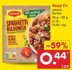 Fix Angebote von Maggi bei Netto Marken-Discount Gera für 0,49 €