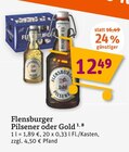 Flensburger Pilsener oder Gold von Flensburger im aktuellen tegut Prospekt für 12,49 €