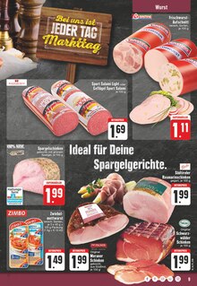 Zwiebelmettwurst im EDEKA Prospekt "Aktuelle Angebote" mit 28 Seiten (Düsseldorf)