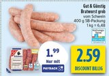Aktuelles Bratwurst grob Angebot bei diska in Erlangen ab 1,99 €