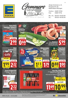 Aktueller EDEKA Prospekt für Rees und Ungebung, Seiten zum blättern EDEKA Prospekt Aktuelle Angebote mit Seiten in Rees und Umgebung