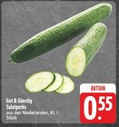 EDEKA - Salatgurke Angebot im Prospekt Salatgurke bei EDEKA im Prospekt "" für 0,55 €