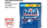 Aktuelle Geschirrspüler Angebote bei GLOBUS in Oberhausen Aktuelles Spülmaschinenreiniger Sparpack Angebot bei GLOBUS in Oberhausen ab 9,99 €