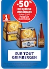 Promo -50% de remise immédiate sur le 2ème produit identique  sur tout Grimbergen à  dans le catalogue Hyper U à La Roche-sur-Yon