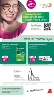 Aktueller mea - meine apotheke Prospekt