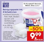 Reinigungspaste inkl. 3 Schwämmen Angebote von Blitz bei Netto Marken-Discount Reutlingen für 9,99 €