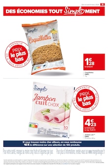 Promo Jambon Cru dans le catalogue Carrefour Market du moment à la page 11