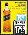 Black Label im Angebot bei EDEKA in Memmingen Black Label Angebote von Johnnie Walker bei EDEKA Memmingen für 17,99 €