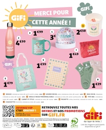 Prix et réduction Gourde dans le prospectus Gifi en cours Offre Gourde dans le catalogue Gifi du moment à la page 24
