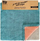 Lot de 10 lavettes microfibre 30x30 cm - Big Bross dans le catalogue Intermarché Super