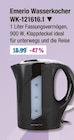 Aktuelles Wasserkocher WK-121616.1 Angebot bei V-Markt in Regensburg ab 10,00 €