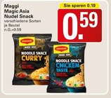 Nudel Snack Angebote von Maggi Magic Asia bei WEZ Bad Oeynhausen für 0,59 €