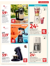 Promos Blender dans le catalogue "LA FÊTE DE MAMAN" de Auchan Hypermarché Blender en promo dans le catalogue Auchan Hypermarché à la page 19