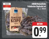 Aktuelle Salat Angebote bei EDEKA in Leipzig Aktuelles Fränkischer Kopfsalat rot Angebot bei EDEKA in Leipzig ab 0,99 €