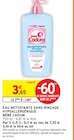 Promo Eau nettoyante sans rinçage hypoallergénique à 1,46 € dans le catalogue Intermarché à Toucy