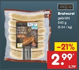 Aktuelle Bratwurst Angebote bei Netto Marken-Discount in Moers Aktuelles Bratwurst Angebot bei Netto Marken-Discount in Moers ab 2,99 €