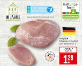 Aktuelle Schweinefleisch Angebote bei Marktkauf in Freiburg (Breisgau) Aktuelles Schweine-Schnitzel Angebot bei Marktkauf in Freiburg (Breisgau) ab 1,29 €