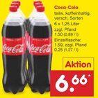 Coca-Cola bei Netto Marken-Discount im Prospekt "" für 6,66 €